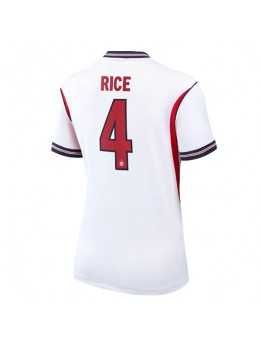 England Declan Rice #4 Replika Hemmakläder Dam VM 2026 Kortärmad